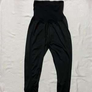 Motherhood maternity black leggings XL